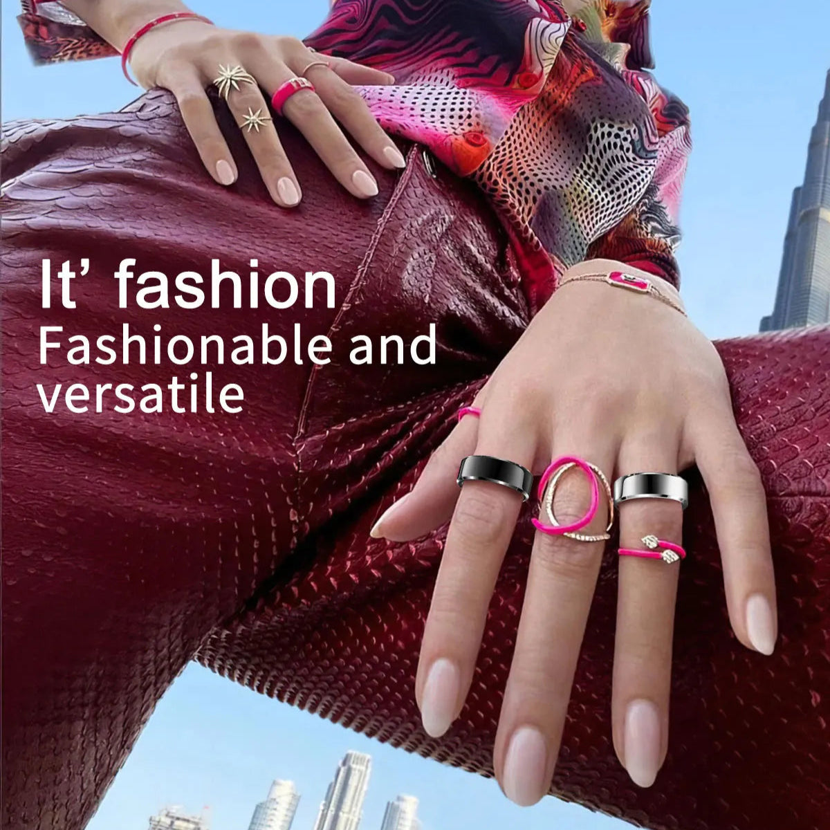WellFitBeauty™ Smart Ring,