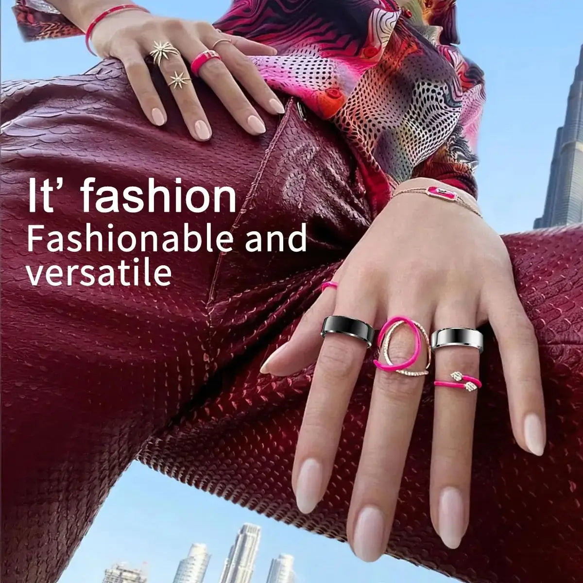 WellFitBeauty™ Smart Ring,