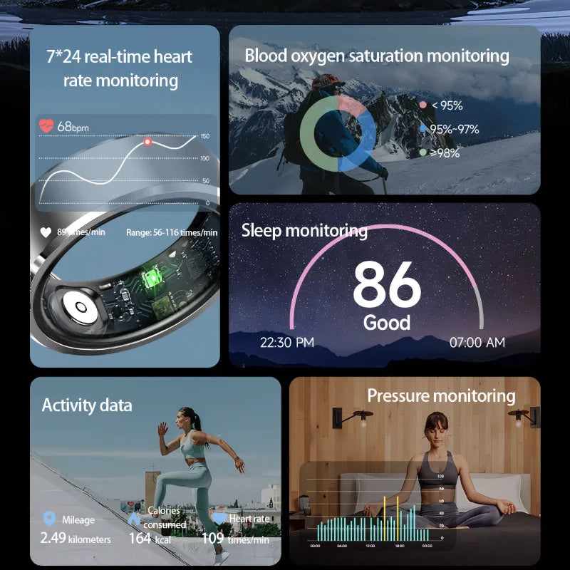 WellFitBeauty™ Smart Ring,