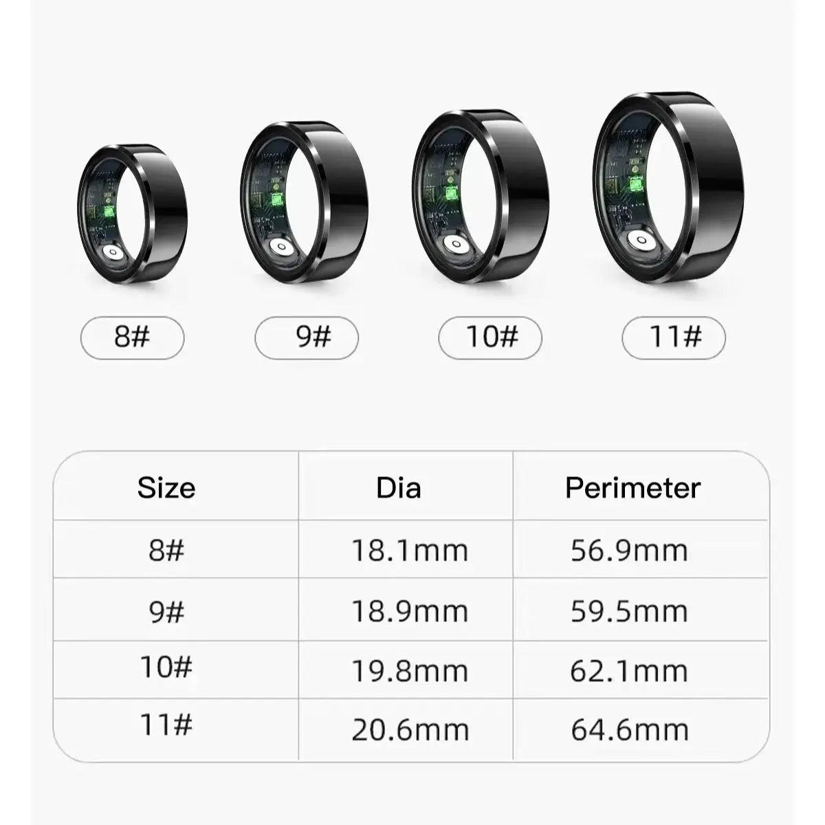 WellFitBeauty™ Smart Ring,